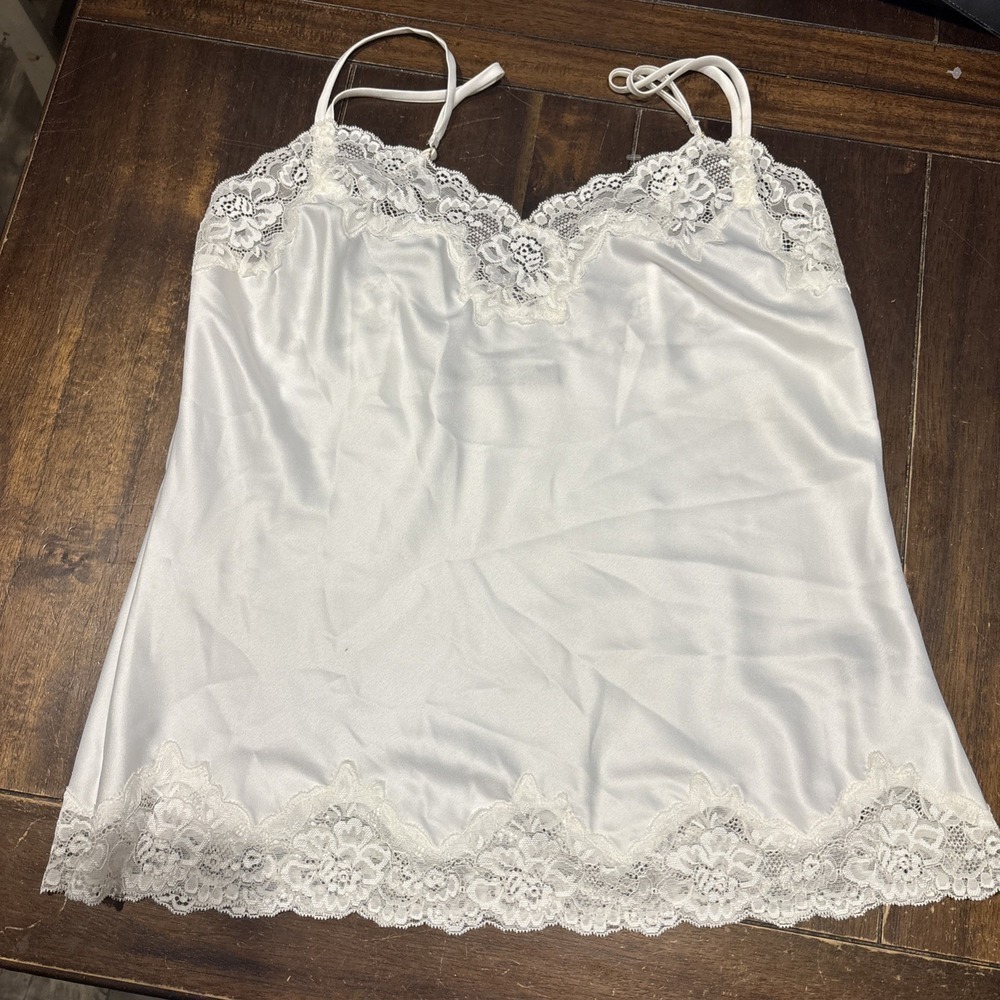 Lauren Ralph Lauren Black 100% Polyester Lace Cami Sz MEDIUM Womens Tank